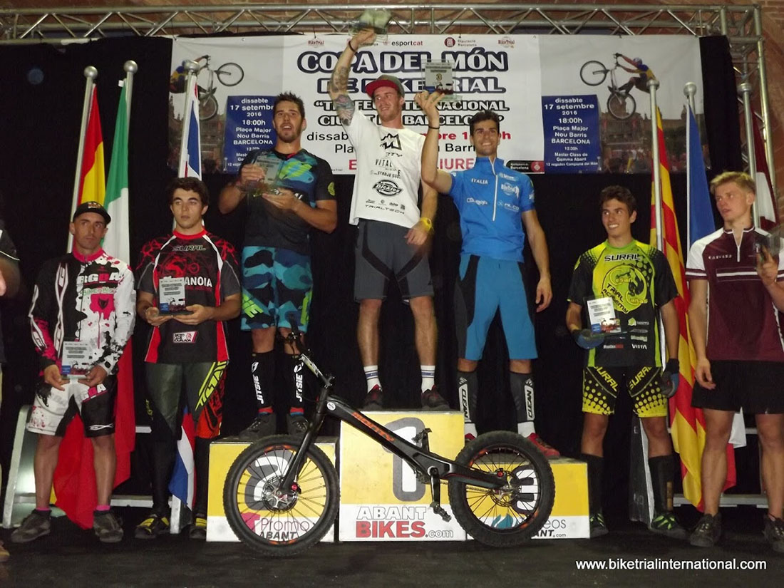 WBIC 2016 podium