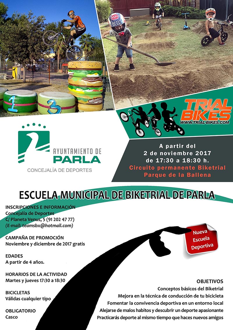 Escuela BikeTrial Parla 2017