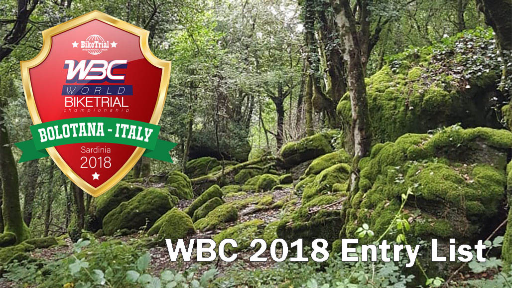 WBC 2018 entry list
