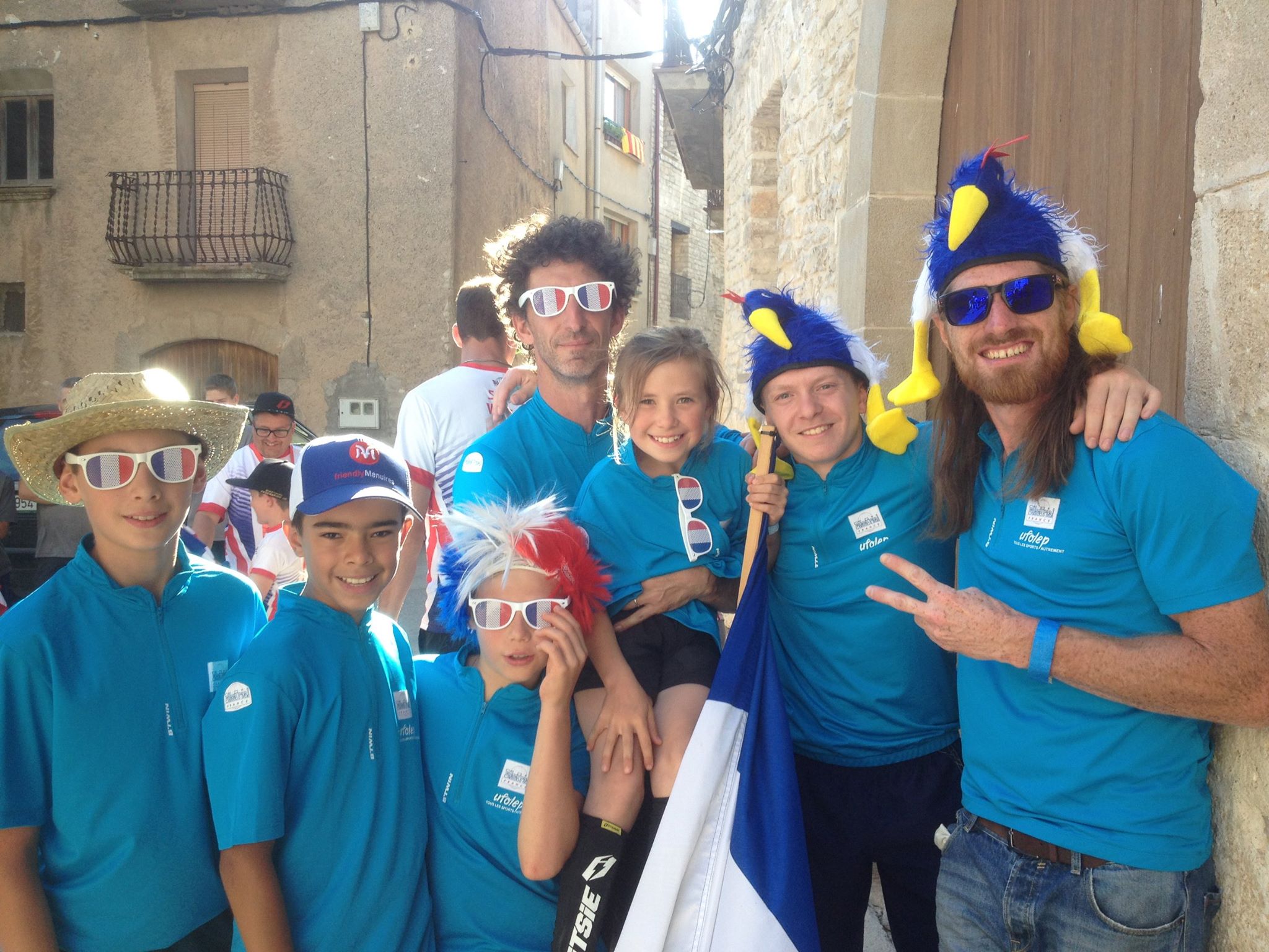 The French Team in Pujalt