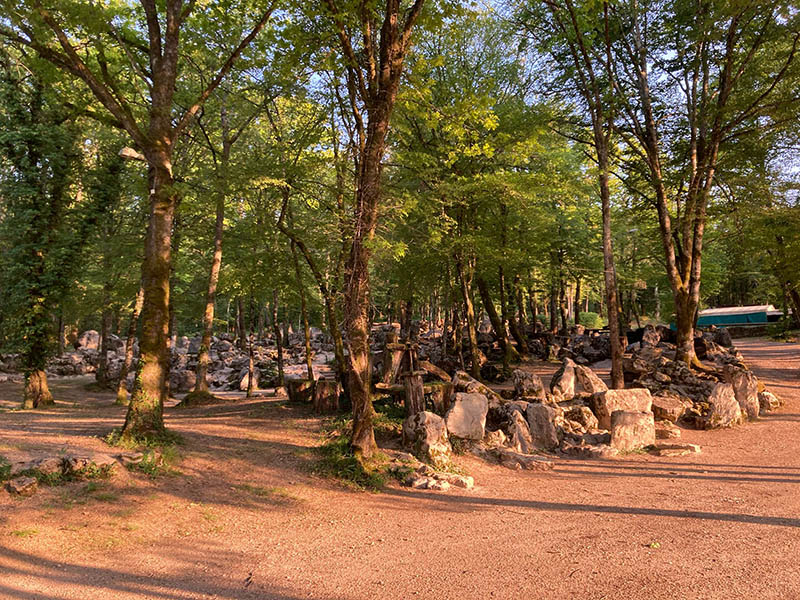 BikeTrial La Tour-de-Sçay section's area 2